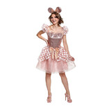 Disguise Women's Deluxe Rose Gold Minnie Costume