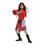 Disguise DG104269L Girl's Classic Mulan Hero Red Dress Costume - Small