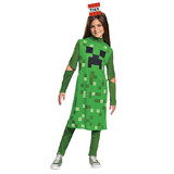 Morris Costumes Girl's Minecraft Classic Creeper Dress Costume