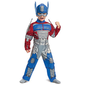 Disguise Toddler Transformers Optimus Prime Eg Muscle Costume