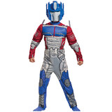 Disguise DG104919 Boy's Optimus EG Muscle Costume