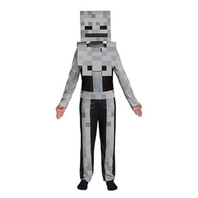 Morris Costumes DG105109 Boy's Minecraft Skeleton Classic Costume