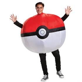 Disguise DG105509AD Adult's Inflatable Pok&#233; Ball Costume