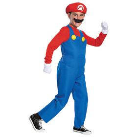 Disguise Kids Deluxe Super Mario Bros.&#153; Mario Costume