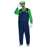 Disguise Adult Deluxe Mario Bros Luigi Costume
