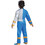 Disguise DG115879L Boy's Muscle Blue Ranger Dino Fury Costume - 4-6