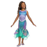 Disguise Kid's Classic Live Action Ariel Mermaid Ariel Costume
