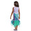 Disguise DG117959L Kid's Deluxe Live Action Little Mermaid Ariel Costume - Small 4-6