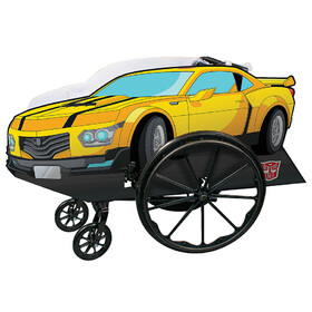 Disguise DG118309 Transformers Bumblebee Adaptive Wheelchair Cover