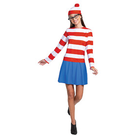 Disguise Women's Classic Where's Waldo Wenda Costume