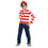 Disguise DG119499M Toddler Classic Where's Waldo Costume - Medium