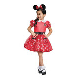 Morris Costumes Girl's Red Minnie Mouse™ Costume Dress