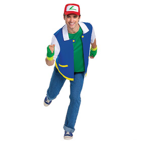 Disguise Adult Classic Pok&#233;mon Master Ketchum Costume