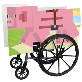 Disguise DG120739 Minecraft Pig Adaptive Wheelchair Cover Costume