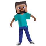 Disguise Kids Minecraft Steve Adaptive Costume