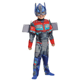 Disguise Toddler Classic Muscle Transformers Optimus Prime T7 Costume