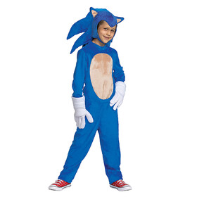 Disguise Kids Classic Sonic Movie Costume