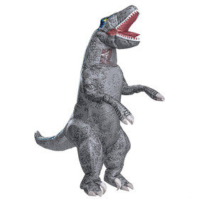 Disguise DG125239 Adult's Jurassic World Blue Inflatable Costume