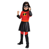 Morris Costumes DG12539M Toddler Girl's The Incredibles™ Violet Costume with Skirt - 3T-4T