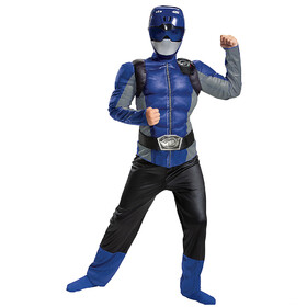 Morris Costumes Blue Rangr Beast Muscle 4