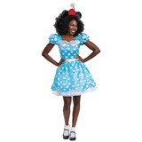 Disguise Women's Deluxe Vintage Minnie Mouse Costume