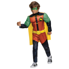 Disguise Kids Classic Muscle Batwheels Robin Costume