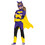 Disguise DG149989L Kid's Deluxe Batgirl Batwheels Costume - Small 4-6