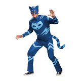 Morris Costumes DG15200D Men's Classic PJ Masks™ Catboy Costume