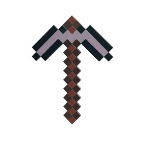 Disguise DG155319 15" Minecraft&#153; Netherite Pickaxe Toy Weapon