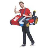 Disguise DG15674AD Inflatable Super Mario Brothers Mario Kart Costume