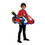 Disguise DG15674CH Boy's Inflatable Super Mario Bros.&#153; Mario Kart Costume