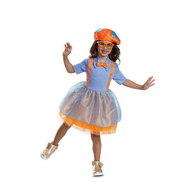 Disguise Girl's Toddler Classic Blippi Dress Costume