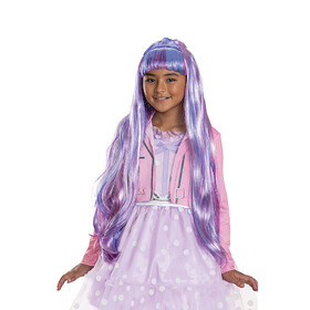 Disguise DG162889 Girl's Rainbow High Violet Wig