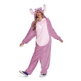 Disguise DG162939SM Adults Disney'S Lilo &Amp; Stitch Angel Jumpsuit Costume