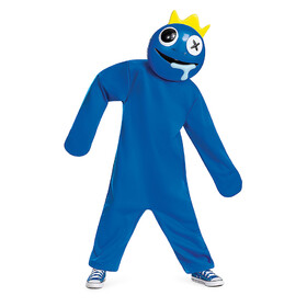 Disguise Kids Classic Rainbow Friends Blue Costume