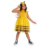 Disguise DG171859G Kids Minecraft Bee Hooded Dress Costume