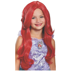 Morris Costumes DG21191 Girl's Red Deluxe Long Wig