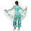 Morris Costumes DG22456E Women's Deluxe Aladdin&#153; Live Action Teal Jasmine Costume - Large