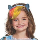 Disguise DG22847 Rainbow Dash Headpiece With Hair - Child - My Little Pony