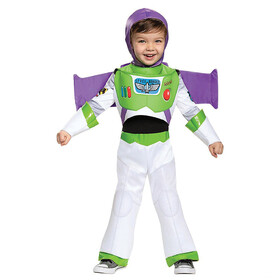 Morris Costumes DG23585L Boy's Deluxe Toy Story 4&#153; Buzz Lightyear Costume - Extra Small