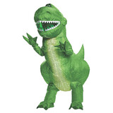 Morris Costumes DG23663 Boy's Rex Inflatable Costume - Toy Story 4