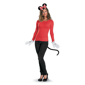 Disguise DG27394 Women's Red Minnie Mouse Costume Kit - Standard