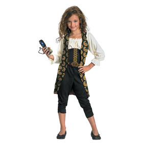 Disguise DG29831L Girl's Classic Pirates of the Caribbean&#153; Angelica Costume