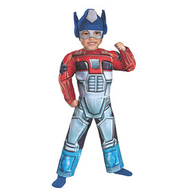 Disguise DG42643M Toddler Boy's Muscle Chest Rescue Bot Optimus Prime Costume - 3T-4T