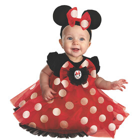 Disguise Baby Girl's Red Minnie Mouse&#153; Costume 12 Months