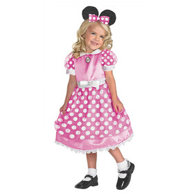 Girl's Pink Mickey Mouse Clubhouse&#153; Minnie Mouse Costume