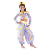 Disguise DG50504M Toddler Girl's Prestige Aladdin™ Jasmine Costume - 3T-4T