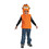Disguise DG5112S Toddler Garfield&#153; Vest Costume - 1T-2T