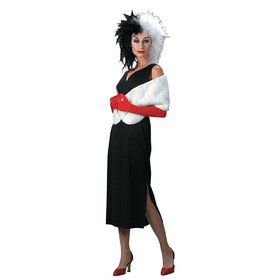 Disguise DG5254 Women's Cruella De Vil Costume - Standard