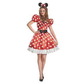 Women's Classic Red Minnie Mouse&#153; Costume
